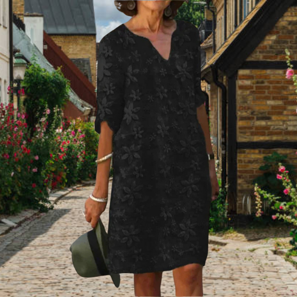 Women’s Floral Embroidered Summer Dress