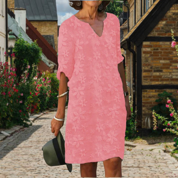 Women’s Floral Embroidered Summer Dress