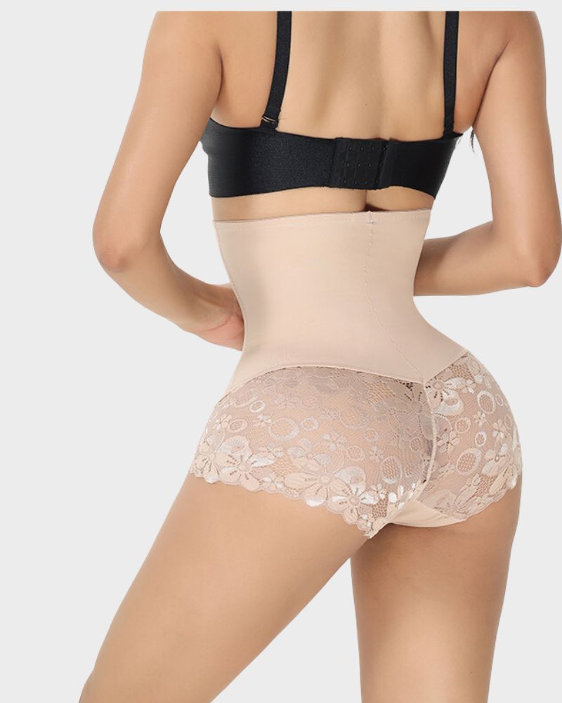 Lace Shaping Brief - Ultra High Waist
