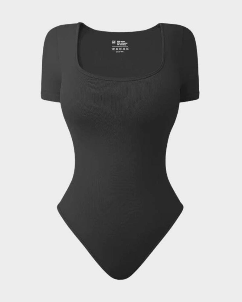 Square Neck Bodysuit - Essential, Stylish, Versatile