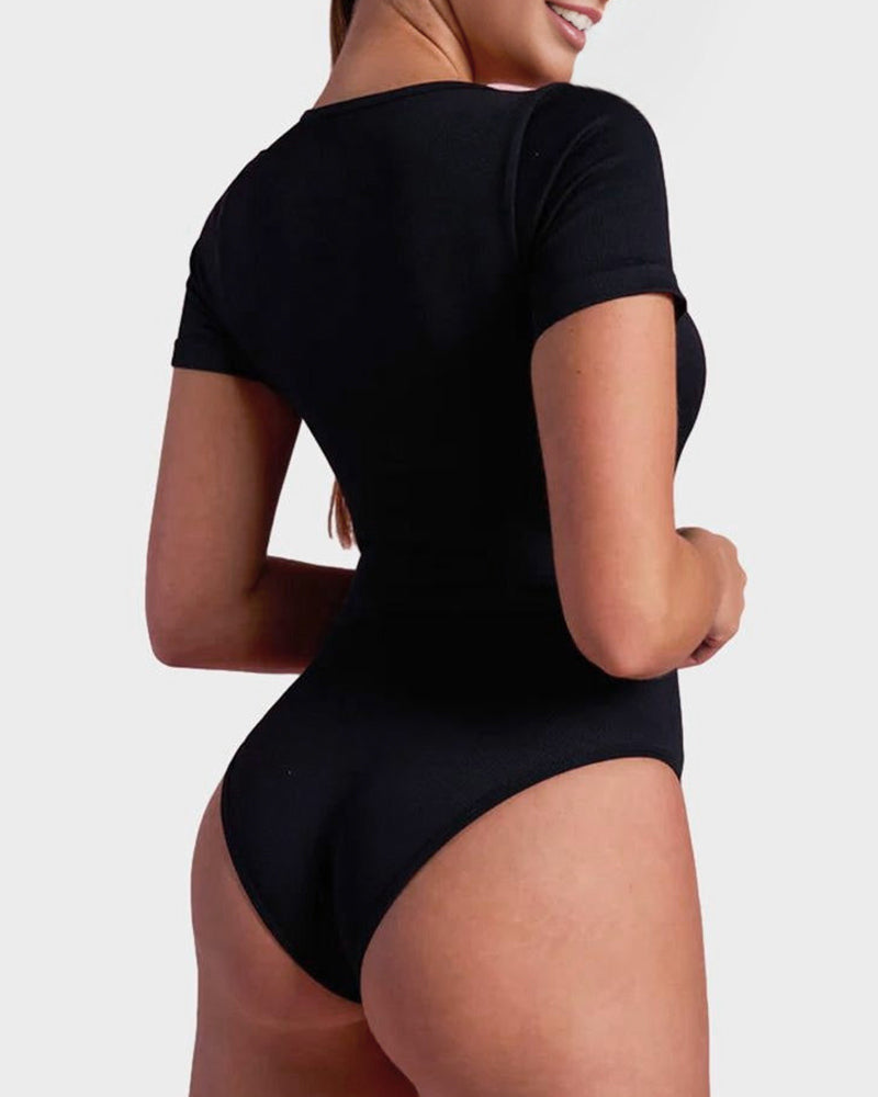 Square Neck Bodysuit - Essential, Stylish, Versatile