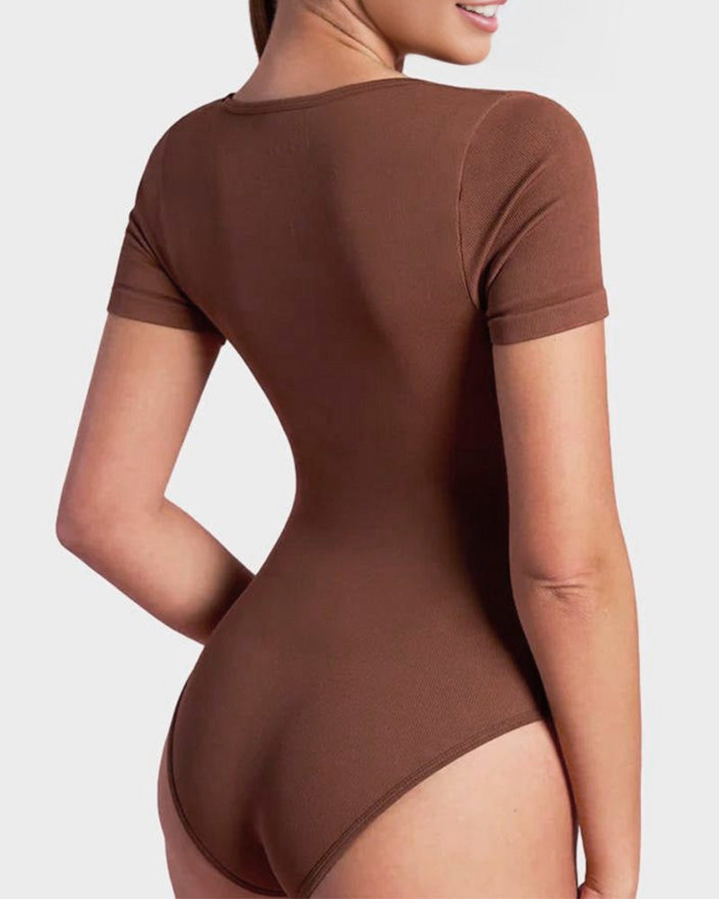 Square Neck Bodysuit - Essential, Stylish, Versatile