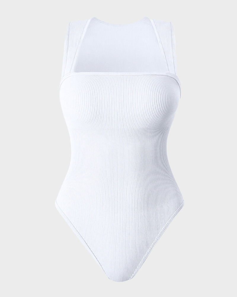 Tummy Control Bodysuit - Sleek, Supportive, Stylish