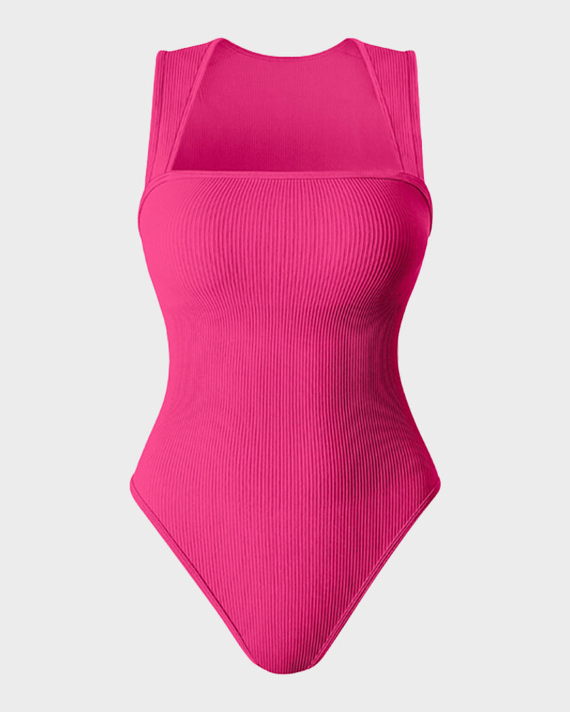 Tummy Control Bodysuit - Sleek, Supportive, Stylish