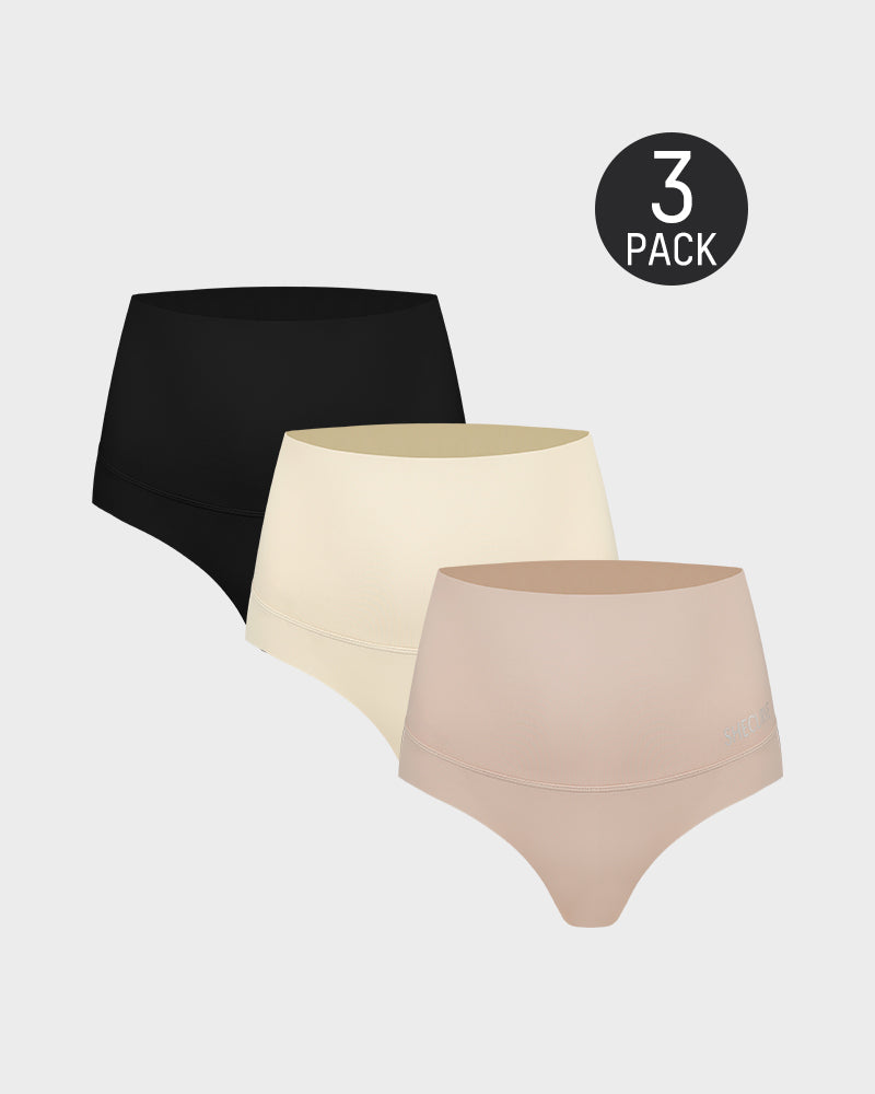 Seamless Thong Trio