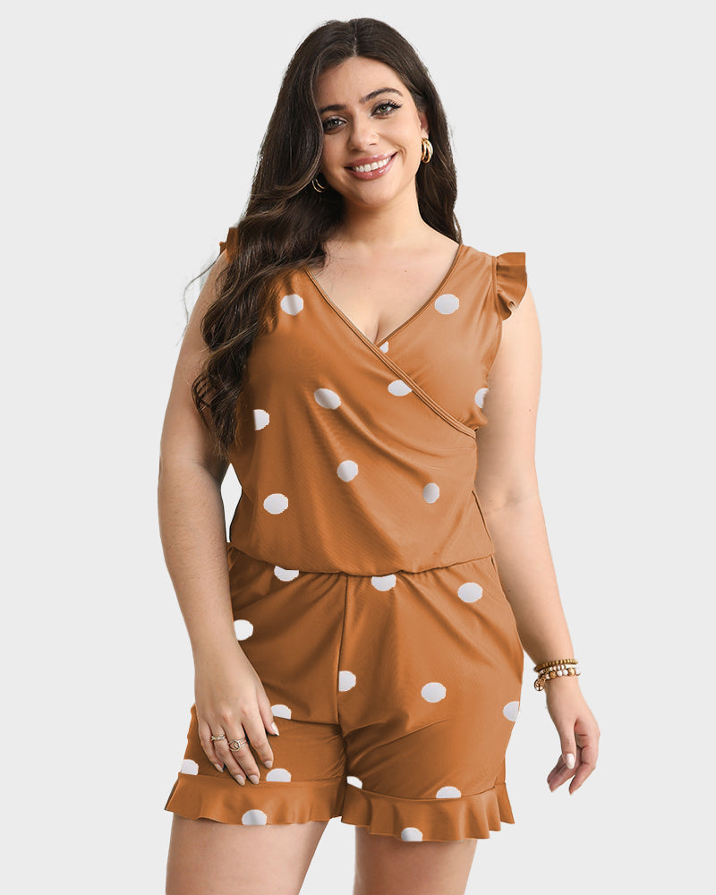 Swim Romper, Built-in Bra