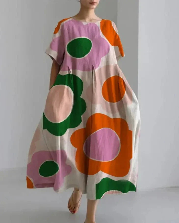 Women’s Casual Oversized Floral Dress