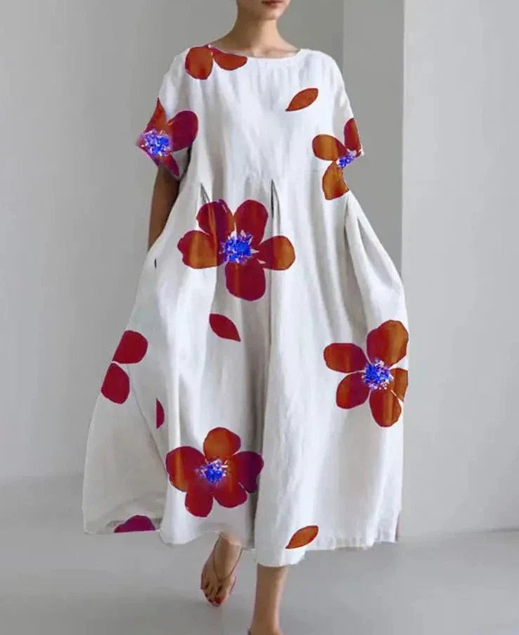 Women’s Casual Oversized Floral Dress