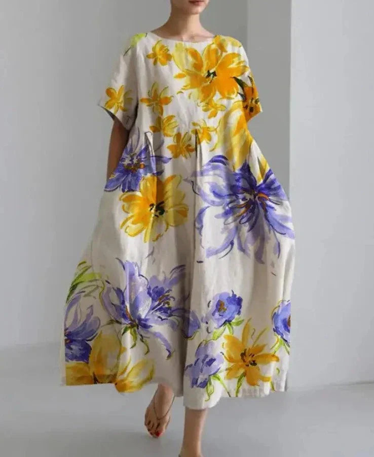 Women’s Casual Oversized Floral Dress