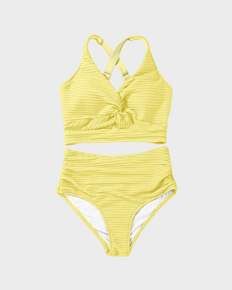 Knot-Front Bikini - Stylish, Comfortable, Chic
